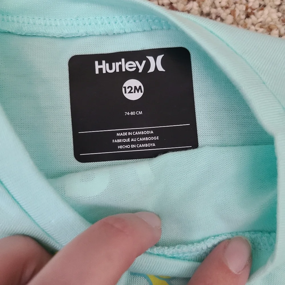 Infant Girls 12 month Hurley Matching set - Picture 5 of 5